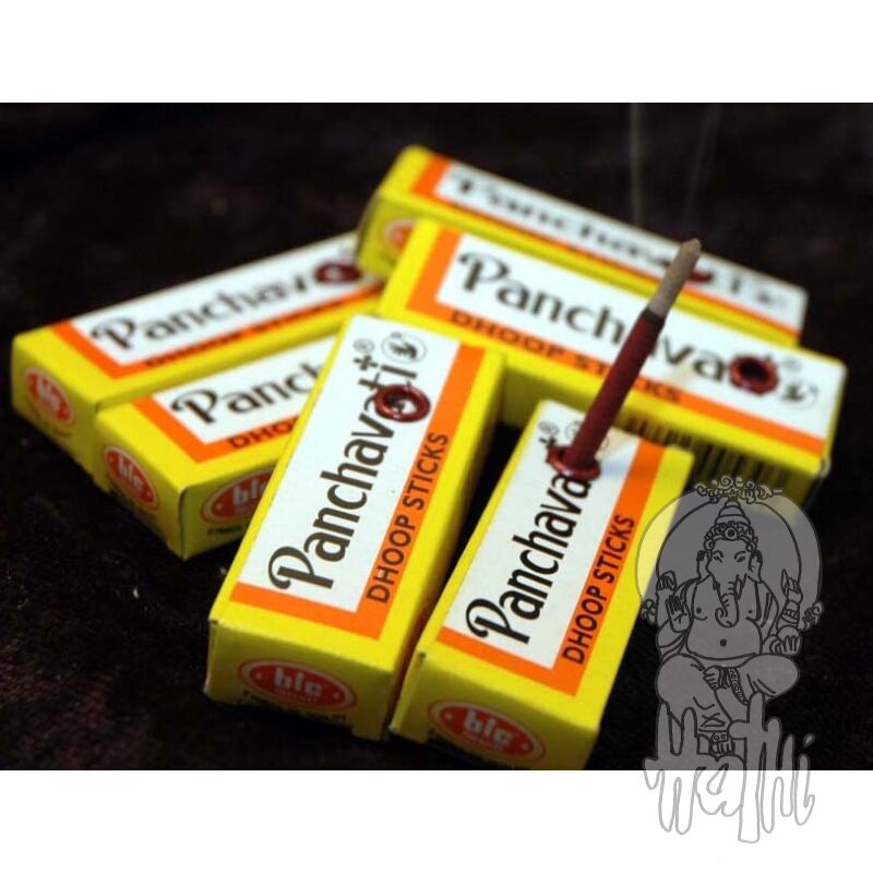 Panchavati Dhoop Räucherstäbchen Aus Indien – 20 Stück, 11 Cm, Natürliche Kräuter Für Meditation & Rituale