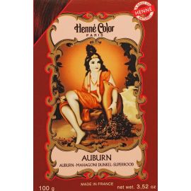 Henna Color MAHAGONI DUNKEL AUBURN   Haarfarbe Pulver...