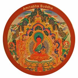 Magnet, Amitabha Buddha , Kühlschrankmagnet, Kühlschrank magnet , Pinnwand magnet , 7,2 cm
