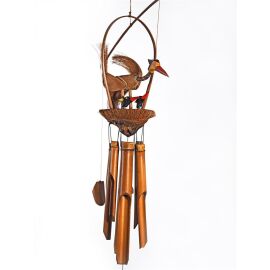 Windspiel & Klangspiel "Vogelnest", ca. 60 cm lang