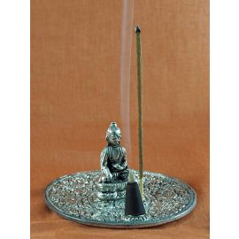Räucherstäbchenhalter Räucherkegelhalter mit Buddha