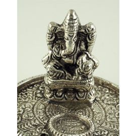 Räucherstäbchenhalter Räucherkegelhalter mit Standbeinen & Ganesha