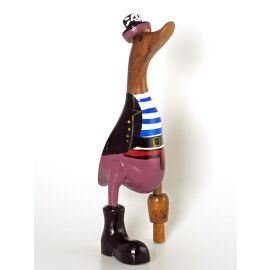 Ente Holz Pirat Höhe ca. 40 cm