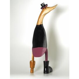 Ente Holz Pirat Höhe ca. 40 cm
