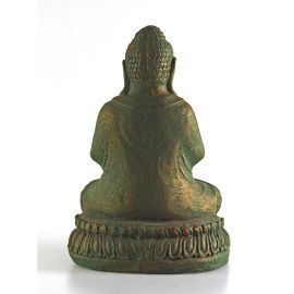 Buddha aus Steinguss Höhe ca. 52 cm