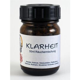 HATHIs Räuchermischung "Klarheit" 50 ml aus 100% naturreinen aromatischen Stoffen