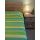 Tagesdecke "KERALA" hellgrün-apfelgrün-blaugrün gestreift 100% Cotton, ca. 150 x 230 cm