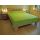 Tagesdecke "KERALA" apfelgrün unifarben 100% Cotton, ca. 225 x 270 cm