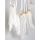 Baum des Lebens Traumfänger "Dream Catcher" in weiß mit Holzperlen, ca. 12x32 cm