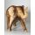"Asiatischer Elefant" Figur aus Suar Holz, naturfarben, ca. 34 cm lang