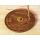 Räucherstäbchenhalter aus Holz mit Yin & Yang; ca. 9 cm breit