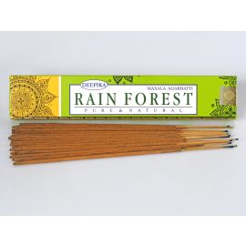 RAIN FOREST Räucherstäbchen 15 g | DEEPIKA Pure & Natural Masala