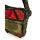 Tasche Umhängetasche Patchwork Muster bunt im Retro Stil | ca. 20x24x5 cm