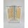 Wandlampenschirm mit Muschelplättchen | ca. 30x23x12,5 cm