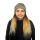 Strickmütze Wollmütze Mütze Wolle mit Fleece für Damen | grau meliert
