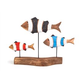 Deko mit drei Fischen