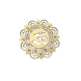 OM Lotus Mandala MDF (beleimte Holzfasern)