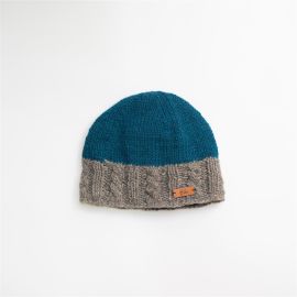 Strickmütze  mit Fleece 02