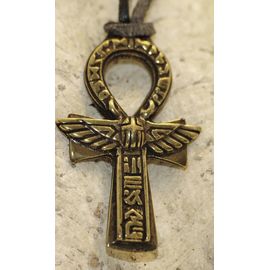 Amulett Messing ANKH ,ägyptisches Lebenskreuz, Talisman