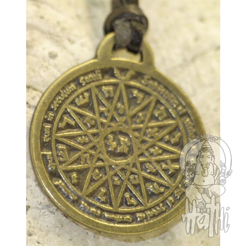 Amulette Talisman MERKUR En Laiton - Pendentif Style Remorque - Neuf Avec étiquettes