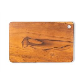 Schneidbrett rechteckig Teak Holz