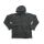 Wolljacke einfarbig mit Kapuze