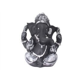 Ganesha sitzend 12 cm Resin
