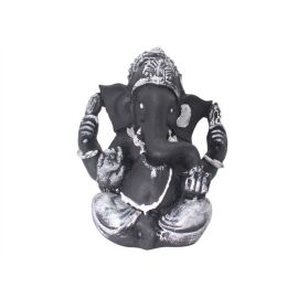 Ganesha sitzend 12 cm Resin
