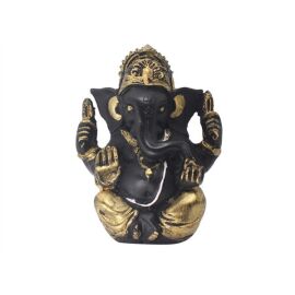 Ganesha sitzend 12 cm Resin