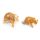 Elefant aus Suar Holz geschnitzt (6cm)