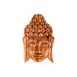 Box Buddha aus Suar Holz