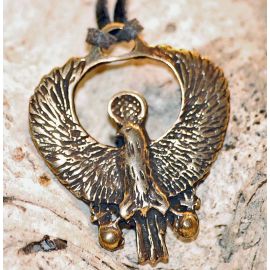 Amulett Messing KÖNIGLICHER ÄGYPTISCHER GEIER Talisman