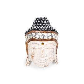 Buddha Maske 30cm Holz