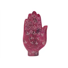 Räucherstäbchenhalter Fatimas Hand Speckstein
