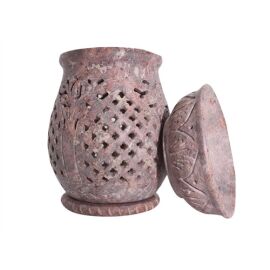 Duftlampe 3-teilig Speckstein