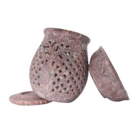 Duftlampe 3-teilig Speckstein