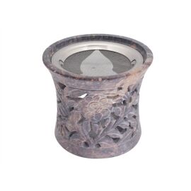Aromalampe Speckstein mit Sieb