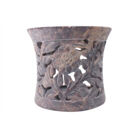 Aromalampe Speckstein mit Sieb