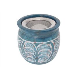 Aromalampe Speckstein mini mit Sieb