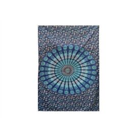 Decke bedruckt, Überwurf Mandala ca 140x210 cm