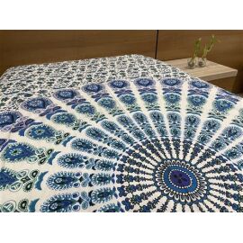 Decke bedruckt, Überwurf Mandala ca 140x210 cm